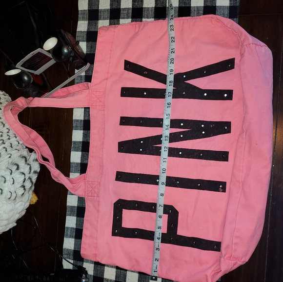 Pink Victoria Secret tote - Picture 3 of 6